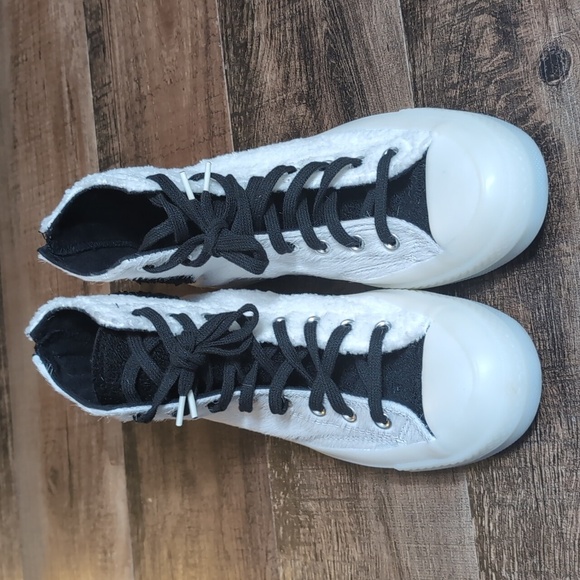 Converse CLOT x Chuck 70 High Giant Panda Shoes Men's 7 Women's 9 Black White - Picture 4 of 14